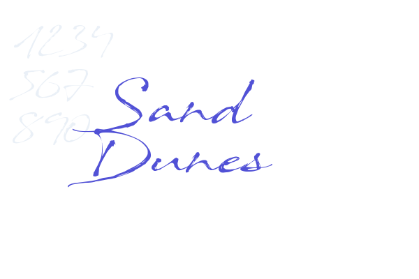 Sand Dunes Font Download