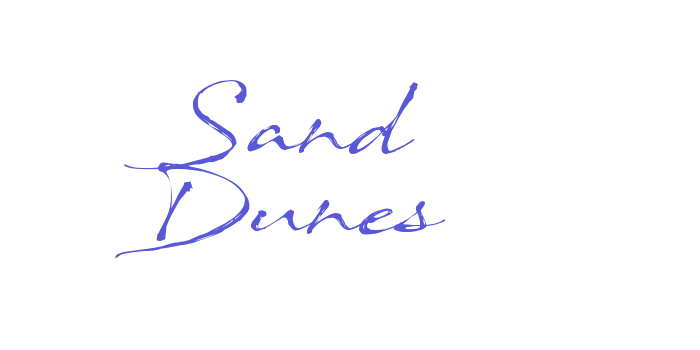 Sand Dunes Font Download