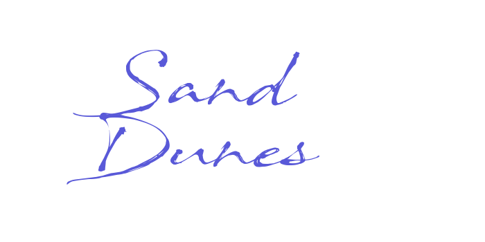 Sand Dunes Font