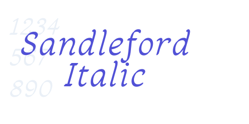 Sandleford Italic-font-download