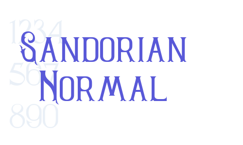 Sandorian Normal Font Download