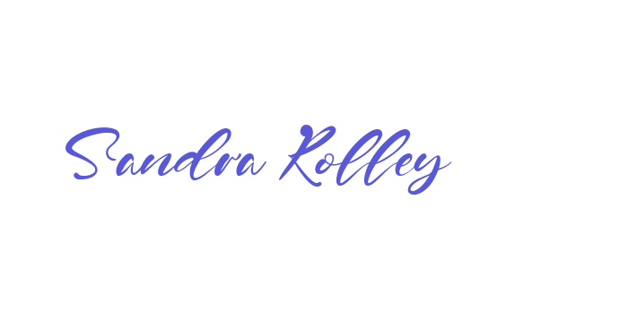 Sandra Rolley Font Download