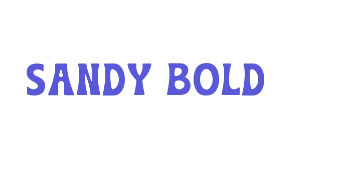 Sandy Bold Font Download