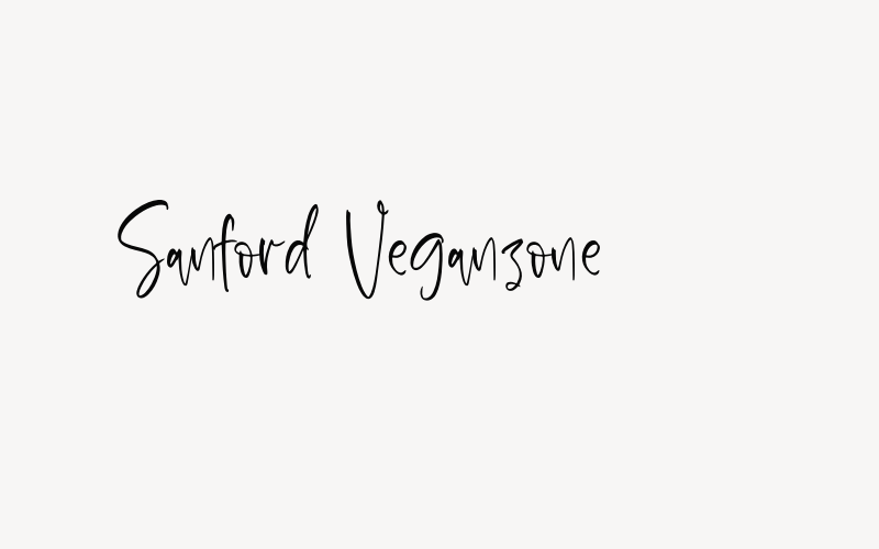 Sanford Veganzone Font