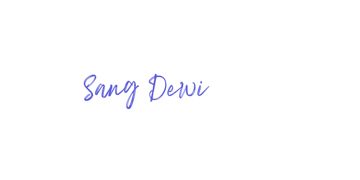 Sang Dewi Font Download