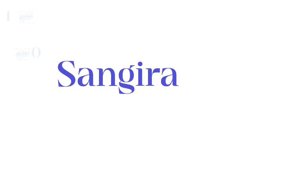 Sangira-font-download