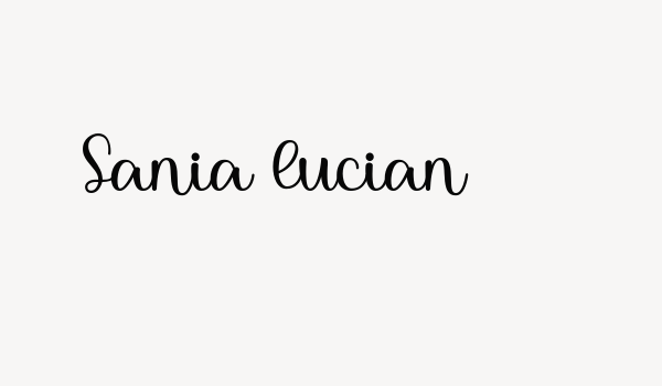 Sania lucian Font