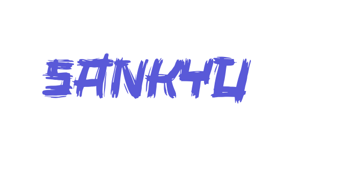 Sankyu Font