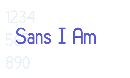 Sans I Am Font Download