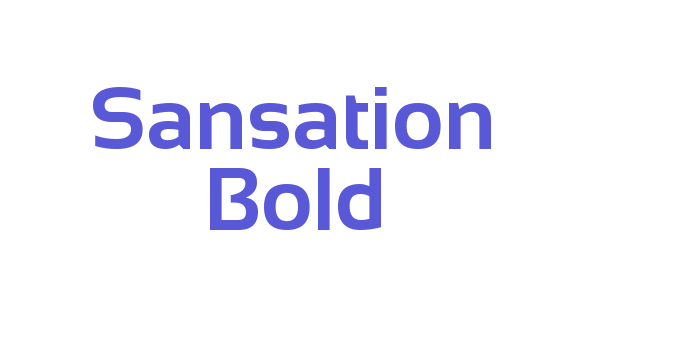 Sansation Bold Font Download