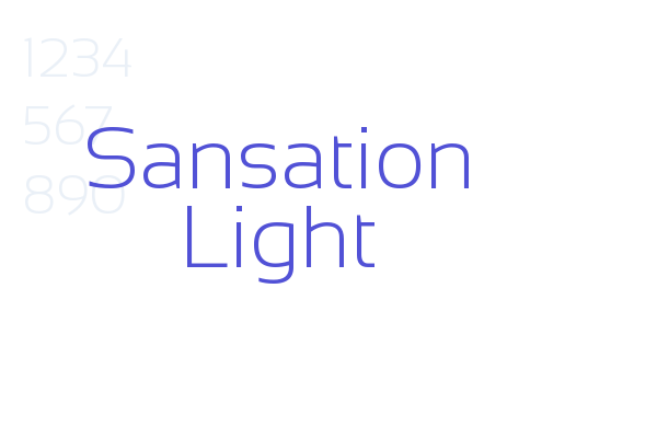 Sansation Light Font Download