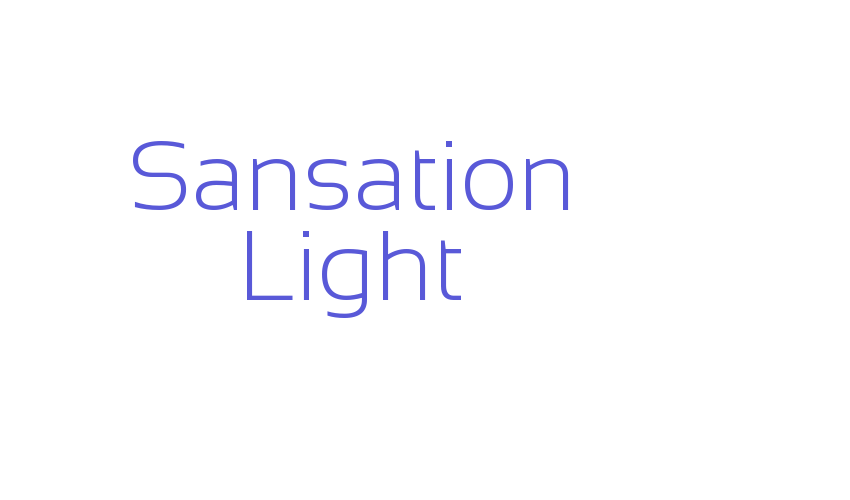 Sansation Light Font Download