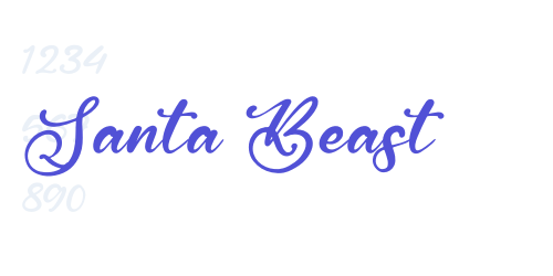 Santa Beast-font-download