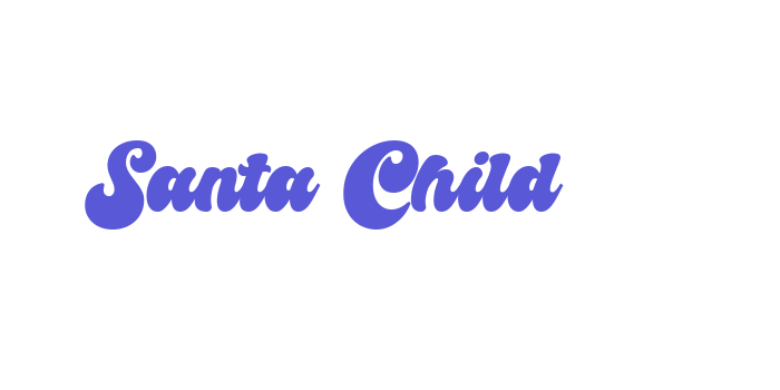 Santa Child Font Download