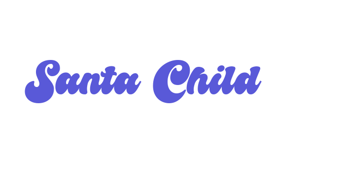 Santa Child Font