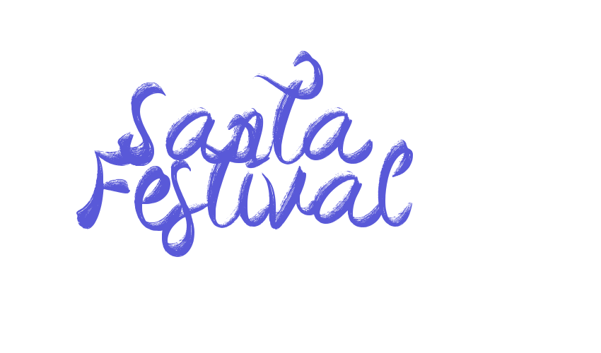 Santa Festival Font