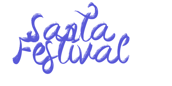 Santa Festival Font