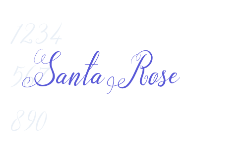 Santa Rose Font