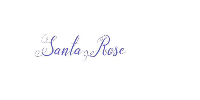 Santa Rose Font Download