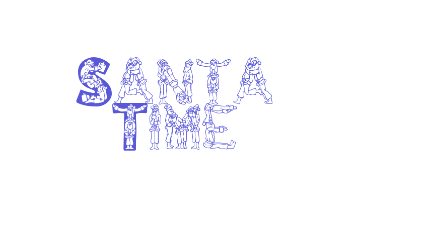 Santa Time Font Download