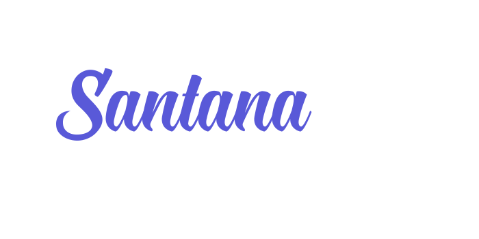 Santana Font