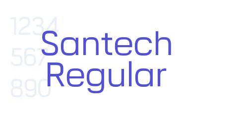Santech Regular-font-download