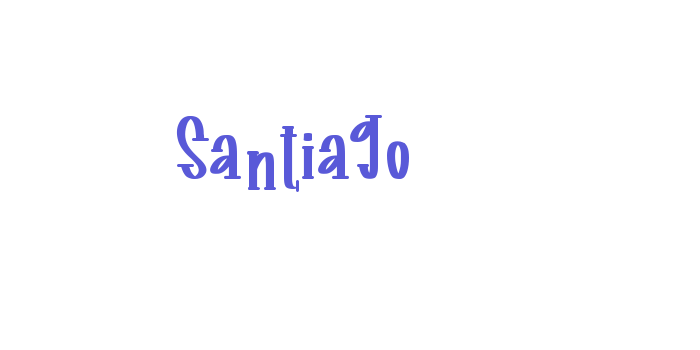 Santiago Font Download