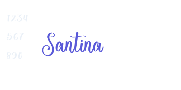 Santina font free