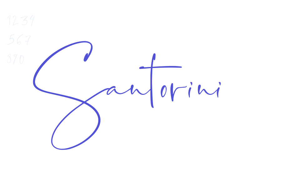 Santorini-font-download