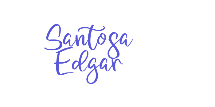 Santosa Edgar Font Download