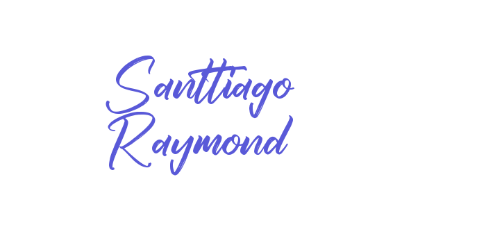 Santtiago Raymond Font Download