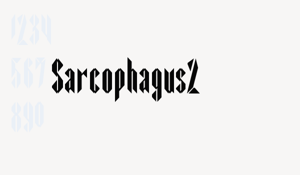 Sarcophagus2 Font