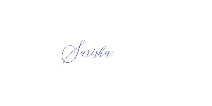 Sarisha Font Download