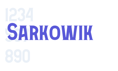 Sarkowik Font Download