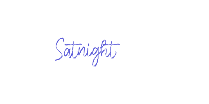 Satnight Font Download