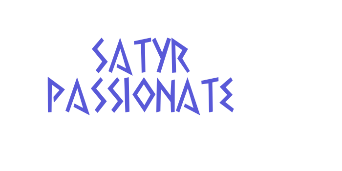 Satyr Passionate Font Download