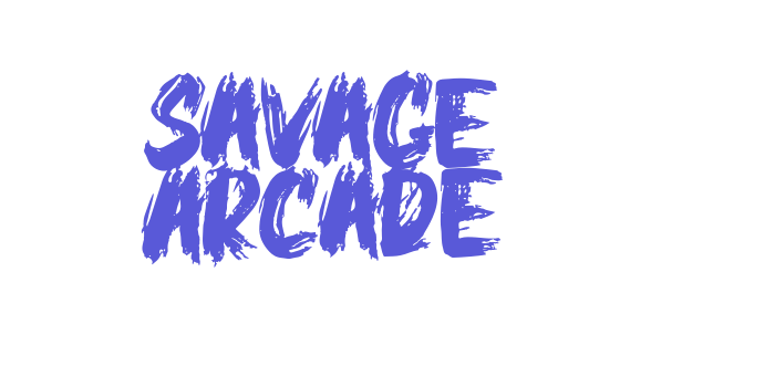 Savage Arcade Font Download