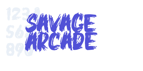 Savage Arcade-font-download