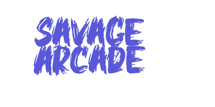 Savage Arcade Font