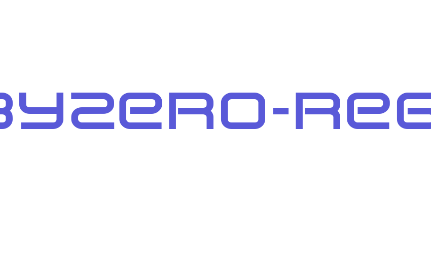 SavedByZero-Regular Font Download