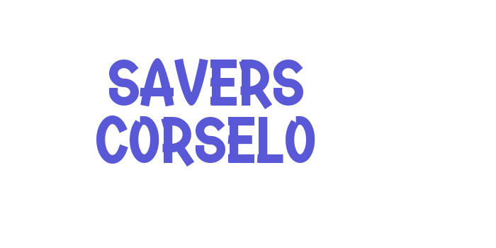 Savers Corselo Font Download