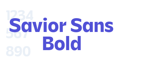 Savior Sans Bold-font-download