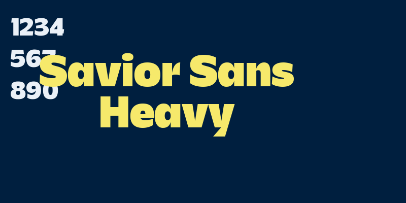 Savior Sans Heavy