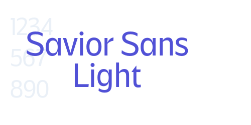 Savior Sans Light-font-download