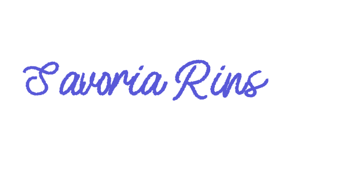 Savoria Rins Font Download