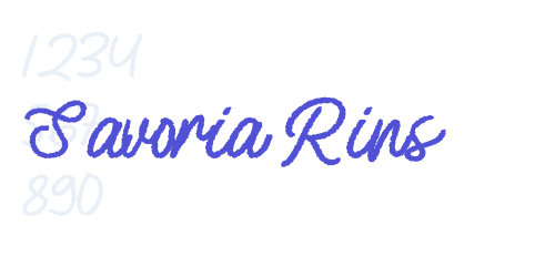 Savoria Rins-font-download