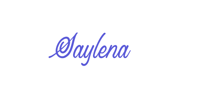 Saylena Font Download