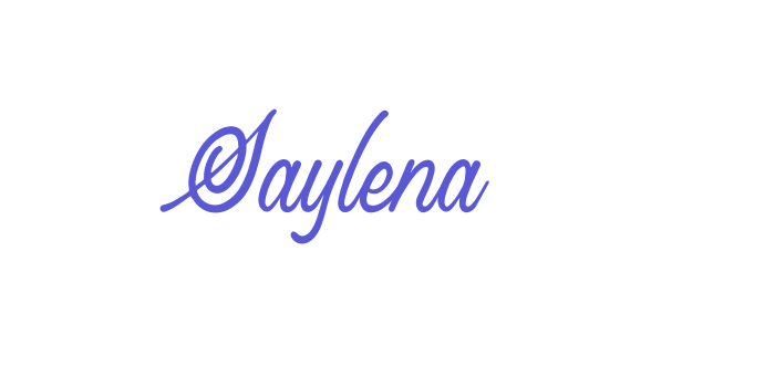 Saylena Font