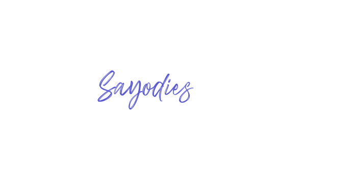 Sayodies Font Download