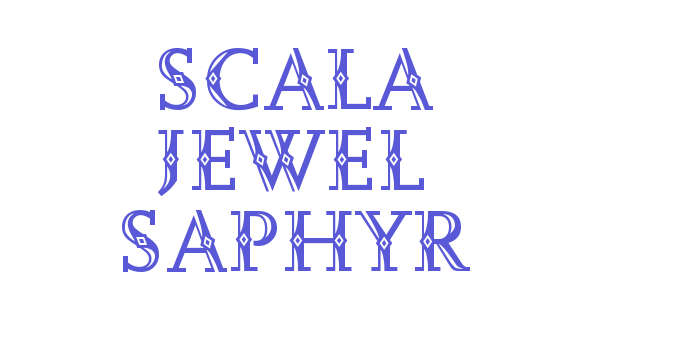 Scala Jewel Saphyr Font Download